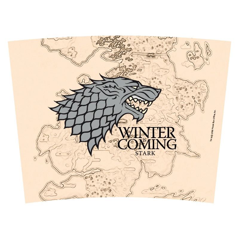 Cestovní hrnek Game of Thrones - Winter is Coming