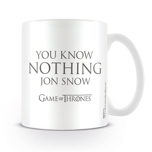 Hrnek Game of Thrones You Know Nothing Jon Snow