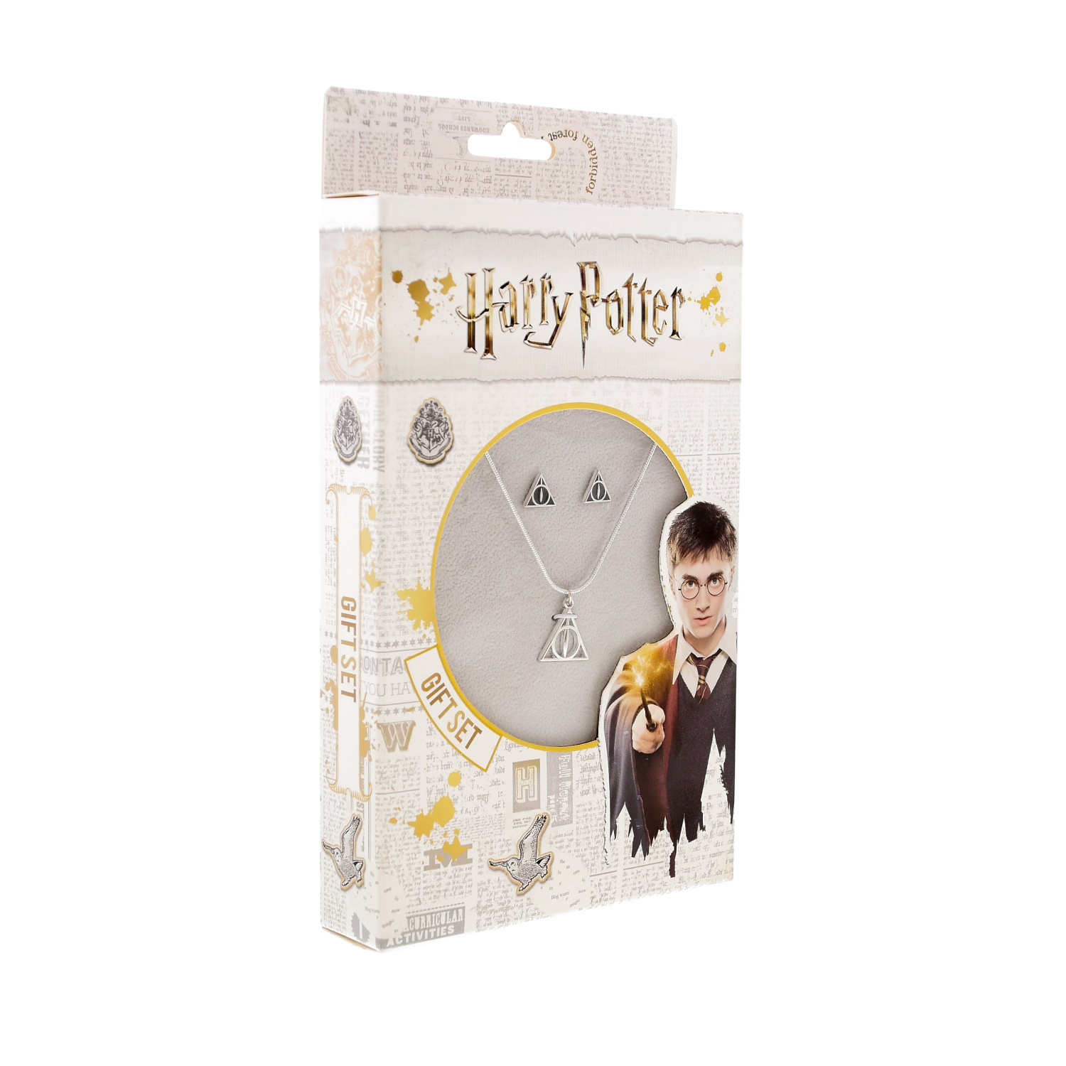 Náhrdelník a náušnice Harry Potter - Relikvie smrti De Luxe